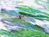 Deer in a Mystical Meadow Original Painting Laura Milnor Iverson Official Site