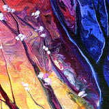 Spring and Winter Tree of Life Original Painting Laura Milnor Iverson Official Site