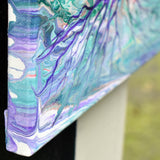 SOLD Sakura on a Windy Spring Day Original Painting - Prints Available