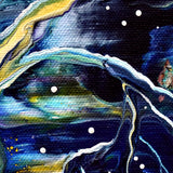 Birds in Spring and Winter Tree of Life Original Painting Laura Milnor Iverson Official Site