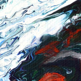 Owl by a Waterfall Original Painting Laura Milnor Iverson Official Site