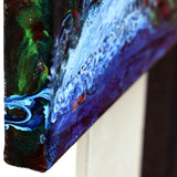 Owl by a Waterfall Original Painting Laura Milnor Iverson Official Site