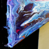 Heavenly Trees Above a Waterfall Original Painting