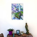 Waterfalls of Consciousness Original Painting Laura Milnor Iverson