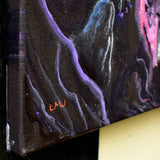 The Temple Lights the Darkness Original Painting Laura Milnor Iverson