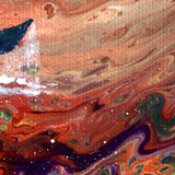 Wave and Whale Original Painting - SOLD - Prints Available