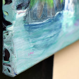 Zen Waterfalls Meditation Original Painting - SOLD - Prints Available