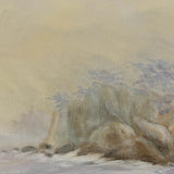 Pelicans on a Misty Morning Original Painting - Laura Milnor Iverson Official Site