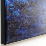 Blue Misty Morning in the Redwoods Original Painting - Laura Milnor Iverson Official Site
