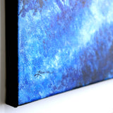 Early Morning Blues at Rancho San Antonio Original Painting - Laura Milnor Iverson Official Site