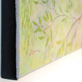 Gray Squirrel and Blue Butterfly Original Painting - Prints Available