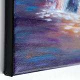 Humpback Whale in Sunset Original Painting - SOLD - Prints Available