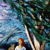 Magic in Cypress Woods Original Painting - Laura Milnor Iverson Official Site