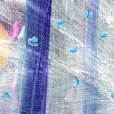 Blue Butterflies Dancing in Light Rays Original Painting Laura Milnor Iverson Official Site