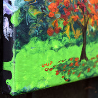 Autumn Vista From a Green Hill Original Painting Laura Milnor Iverson Official Site