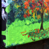 Autumn Vista From a Green Hill Original Painting Laura Milnor Iverson Official Site