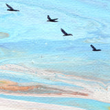 Geese Over Rolling Hills Original Painting Laura Milnor Iverson Official Site