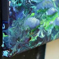Dancing Dragonflies and Rounded Stones Original Painting Laura Milnor Iverson Official Site