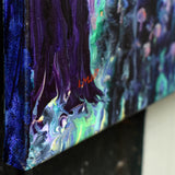 Mushrooms in a Colorful Autumn Forest Original Painting Laura Milnor Iverson Official Site