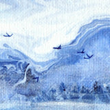 Flying Above the Mist Original Painting Laura Milnor Iverson Official Site