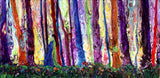 Forest Reverence - Fantasy Original Painting - Laura Milnor Iverson