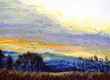 Sunrise in Late Summer Original Painting Laura Milnor Iverson Official Site