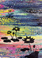 The Lotus Will Bloom Again Original Painting Laura Milnor Iverson Official Site