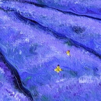 Mt Hood Over Lavender Fields Original Painting Laura Milnor Iverson Official Site