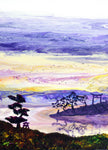 Melody of the Twisted Pine Trees Original Painting on Canvas