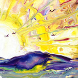 Pacific Northwest Sunrise Original Painting Laura Milnor Iverson Official Site