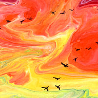 Rainbow Mountains Vista Original Painting Laura Milnor Iverson Official Site