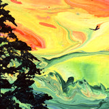 Rainbow Mountains Vista Original Painting Laura Milnor Iverson Official Site