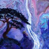 Sunburst Waterfall Melody Original Painting Laura Milnor Iverson Official Site