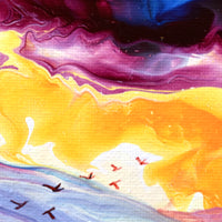 Sunrise Meadow Mist Original Painting Laura Milnor Iverson Official Site