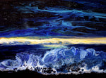 The Curtain of Night Falling Original Painting Laura Milnor Iverson Official Site