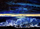 The Curtain of Night Falling Original Painting Laura Milnor Iverson Official Site