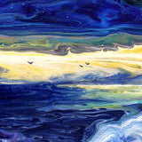The Curtain of Night Falling Original Painting Laura Milnor Iverson Official Site