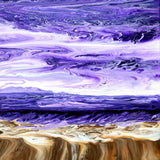 Memories of Summer at Point Lobos Original Painting Purple Seascape