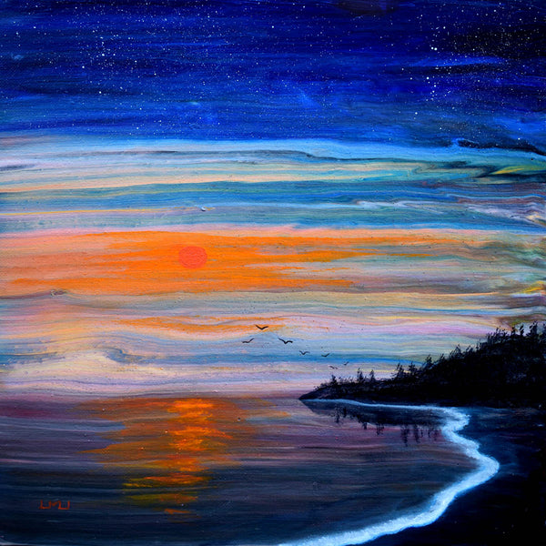 On Some Faraway Beach Original Painting - SOLD - Prints Available