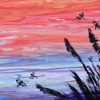 Meditation on the Other Shore Original Painting Laura Milnor Iverson Official Site