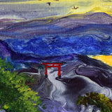 Journey to the Temple Between the Toriis Original Painting Laura Milnor Iverson Official Site