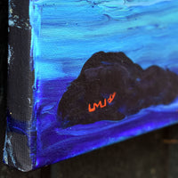 Sunrise at Wizards Hat Rock Original Painting Laura Milnor Iverson Official Site