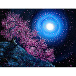 White Tara in Cascading Sakura Original Painting - Laura Milnor Iverson Official Site
