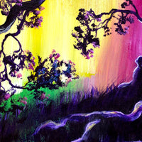 Aurora Tree of Life Meditation Original Painting - Laura Milnor Iverson Official Site