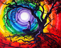 Tree Of Life Meditation Original Painting Laura Milnor Iverson Official Site