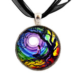 Tree of Life Meditation Handmade Pendant Necklace Laura Milnor Iverson Official Site