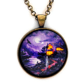 The Night's Plutonian Shore Handmade Pendant Laura Milnor Iverson Official Site