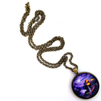 The Night's Plutonian Shore Handmade Pendant Laura Milnor Iverson Official Site