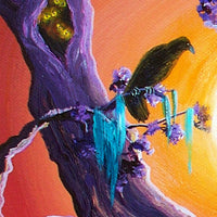 The Halloween Tree Original Painting - SOLD - Prints Available