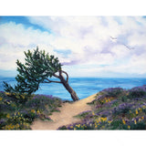 Sea Coast at Half Moon Bay Original Painting - SOLD